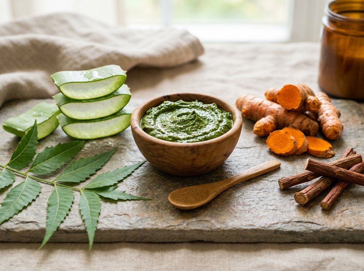 5 Classical Ayurvedic Herbs to Manage Psoriasis Naturally